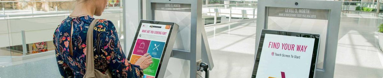 Monitors for Self-Service Kiosks