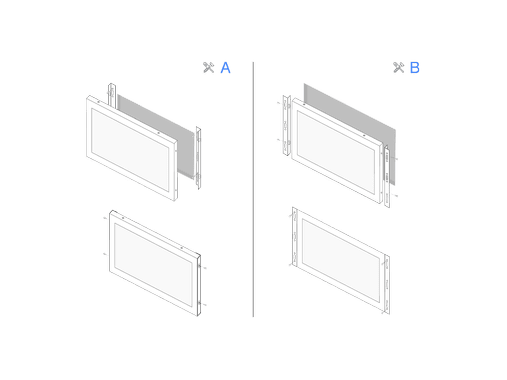 17 Inch Monitor Metal (5:4)