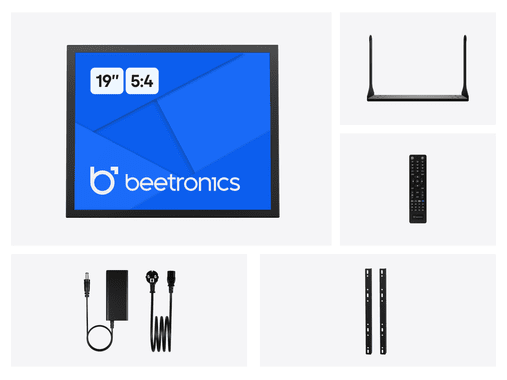 19 Inch Monitor Metal (5:4)